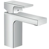 Image de Mitigeur lavabo Vernis Shape 100 Chromé avec tirette et vidage synthétique