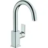 Image de Mitigeur lavabo Vernis Shape 200 Chromé avec tirette et vidage synthétique