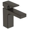 Image de Mitigeur lavabo Vernis Shape 100 CoolStart Noir mat avec tirette et vidage synthétique