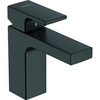 Image de Mitigeur lavabo Vernis Shape 100 Noir mat sans tirette ni vidage