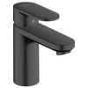 Image de Mitigeur lavabo Vernis Blend 100 Noir mat avec tirette et vidage synthétique