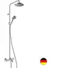 Image de Colonne bain douche thermostatique Vernis Blend 200 chromé