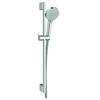 Image de Set de douche 2jet EcoSmart 9 l/min avec barre Unica 65 cm chromé Vernis Blend