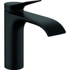 Image de Mitigeur de lavabo 110 sans tirette ni vidage noir mat