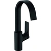 Image de Mitigeur de lavabo 210 bec haut avec tirette et vidage noir mat