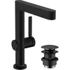 Image de hansgrohe Finoris Mitigeur de lavabo 230, bonde Push-Open, noir mat, 76060670 en occasion ou reconditionné
