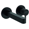 Image de Mitigeur lavabo mural Finoris 165 mm + bonde à écoulement libre Noir mat
