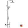 Image de Colonne de douche thermostatique Vernis Blend 200 Green chromé
