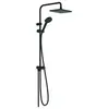 Image de Colonne de douche ou bain douche sans mitigeur Vernis Shape 230 EcoSmart noir mat