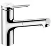 Image de Robinet de cuisine avec douchette Zesis M33 150 2 jets chromé