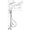 Image de Robinet de cuisine avec douchette Zesis M33 150 sBox 2 jets chromé