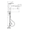 Image de Robinet de cuisine avec douchette Zesis M33 160 sBox 2 jets aspect acier inox