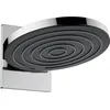 Image de hansgrohe Pulsify S - Douche de tête économie d'eau 7,8 l/min (EcoSmart), Douche pluie ronde (260mm), avec bras de douche, Pommeau de douche avec 2 types de jet pour montage au mur, Chromé, 24151000 en occasion ou reconditionné