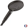Image de Douchette à main Raindance Select S 120 3jet PowderRain noir mat