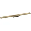 Image de hansgrohe RainDrain Flex - Caniveau de douche linéaire 900 mm, Siphon de sol à découper pour installation contre le mur, Bronze brossé, 56052140 en occasion ou reconditionné