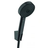 Image de Ensemble support mural et douchette 105 3jet Relaxation avec flexible 125 cm noir mat Pulsify Select