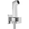 Image de hansgrohe Douchette bidette E avec 1 type de jet économie d'eau (EcoSmart), incl. clapet anti-retour, support et tuyau de douche 1,25 m, pour eau froide, Chromé, 29231000 en occasion ou reconditionné
