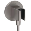 Image de Support pommeau de douche FixFit S noir chromé brossé