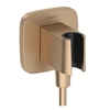 Image de Support de douchette FixFit Q Bronze brossé