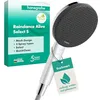 Image de hansgrohe Raindance 24511000 Alive Select S Pommeau de douche à économie d'eau avec fonction anti-calcaire et 3 types de jet (PowderRain) 7,1 l/min Chromé en occasion ou reconditionné