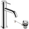 Image de hansgrohe Tecturis S - Mitigeur de lavabo avec tirette et vidage, économie d'énergie (CoolStart), Robinet de salle de bain avec hauteur sous bec 110 mm, économie d'eau (EcoSmart+), Chromé, 73314000 en occasion ou reconditionné