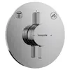 Image de Façade douche encastrée mécanique DuoTurn S Chromé