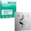 Image de hansgrohe DuoTurn E - Mitigeur de douche encastré, Robinet douche carré 2 sorties, Mitigeur monocommande pour iBox universal 2, Chromé, 75417000 en occasion ou reconditionné