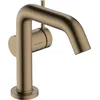Image de hansgrohe Tecturis S Fine - Mitigeur de lavabo sans tirette ni vidage, économie d'énergie (CoolStart), Robinet salle de bain 110mm, économie d'eau (EcoSmart+), Bronze brossé, 73321140 en occasion ou reconditionné