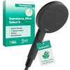 Image de hansgrohe Raindance Alive Select S 24512670 Pommeau de douche à économie d'eau 5,7 l/min (EcoSmart+) 3 types de jet (PowderRain) avec fonction anti-calcaire Noir mat en occasion ou reconditionné