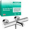 Image de hansgrohe Ecostat Element - Mitigeur baignoire thermostatique, Robinet de baignoire apparent avec arrêt de sécurité (SafetyStop) à 40°C, Thermostat 2 sorties, Chromé, 13347000 en occasion ou reconditionné