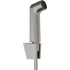 Image de hansgrohe Douchette bidette S avec 1 type de jet économie d'eau (EcoSmart), incl. support et tuyau de douche 1,25 m, sans clapet anti-retour, Noir chromé brossé, 29238340 en occasion ou reconditionné