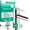 Image de hansgrohe Zesis S 74720000 Mitigeur de lavabo avec tirette, économe en énergie (CoolStart), robinet de salle de bain avec hauteur d'écoulement 104 mm, mitigeur économiseur d'eau (EcoSmart+), chromé, en occasion ou reconditionné