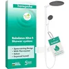 Image de hansgrohe Raindance Alive S Système de douche à économie d'eau (EcoSmart) avec thermostat, douche effet pluie (300 mm) avec robinet, douchette, tuyau, barre de douche et pommeau de douche rond, blanc en occasion ou reconditionné