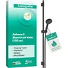 Image de hansgrohe Activera Select S 28050670 Ensemble de douche avec pommeau de douche à économie d'eau (EcoSmart, 2 types de jets), tuyau de douche 1,60 m et barre de douche (105 cm) à espacement variable en occasion ou reconditionné