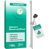 Image de hansgrohe Activera S 28042000 Kit de douche à économie d'eau avec pommeau de douche EcoSmart 1 type de jet 1,60 m et barre de douche 0,90 m Chromé en occasion ou reconditionné