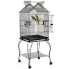 Image de Yaheetech Cage à Oiseaux avec Support 59 x 59 x 145 cm Volière pour Canaries/Perroquet/Grosses Perruches/Canaris en occasion ou reconditionné
