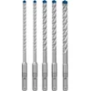 Image de Bosch Accesorios Foret Sds-plus Pour Mur Expert 7x Robustline 6/6/8/8/10 Mm 5 Unités One Size