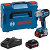 Image de Bosch Professional 18V System boulonneuse sans-fil GDS 18V-450 HC (couple de serrage 450 Nm, couple de décollement 800 Nm, 2 batteries 5,0 Ah, chargeur rapide GAL 18V-40, L-BOXX) en occasion ou reconditionné