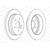 Image de Disque De Frein Ferodo Ddf1037c Mercedes-Benz