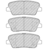 Image de Jeu De Plaquettes De Frein Fdb4391 Ferodo Ferodo Fdb4391 Hyundai;Kia;Ssangyong