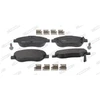 Image de Kit De Plaquettes De Frein, Frein À Disque Premier Eco Friction Fdb5138 Ferodo Ferodo Fdb5138 Fiat