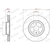 Image de Disque De Frein Ferodo Ddf2693c Lynk & Co;Volvo