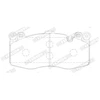 Image de Jeu De Plaquettes De Frein, Frein À Disque Fdb5172 Ferodo Ferodo Fdb5172 Bmw