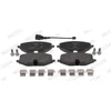 Image de Kit De Plaquettes De Frein, Frein À Disque Premier Eco Friction Fdb5194 Ferodo Ferodo Fdb5194 Audi;Cupra;Seat;Skoda;Volkswagen