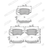 Image de Jeu De Plaquettes De Frein, Frein À Disque Fdb4944 Ferodo Ferodo Fdb4944 Mazda