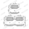 Image de Jeu De Plaquettes De Frein, Frein À Disque Fdb5247 Ferodo Ferodo Fdb5247 Mazda