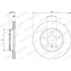 Image de Disque De Frein Ferodo Ddf2769c Bmw