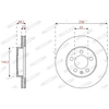 Image de Disque De Frein Ferodo Ddf2663c Audi;Seat;Skoda;Volkswagen