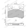 Image de Jeu De Plaquettes De Frein, Frein À Disque Fdb5058 Ferodo Ferodo Fdb5058 Chevrolet;Opel