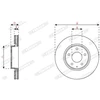 Image de Disque De Frein Ferodo Ddf2849c Mazda